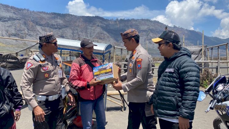 Dukung Kunjungan Wisata Alam, Polres Probolinggo Gelorakan “Ayo ke Bromo”