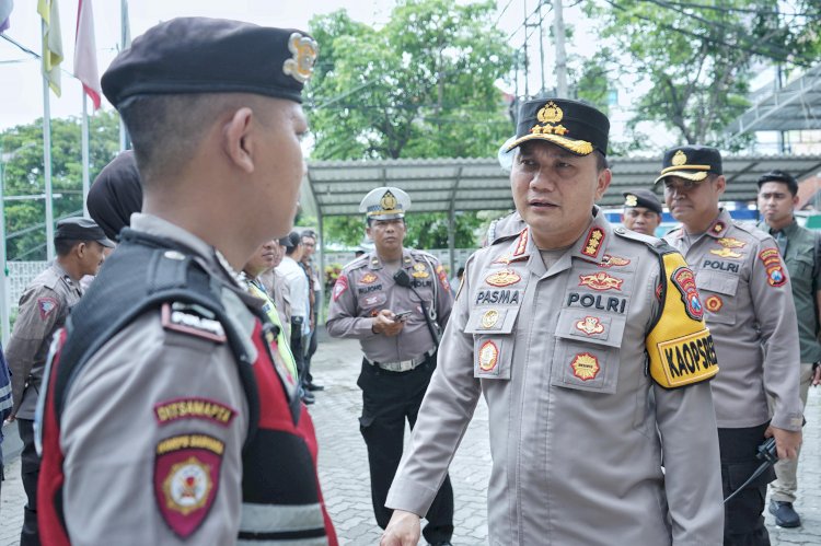 Ratusan Personel Diterjunkan, Polrestabes Surabaya Jamin Keamanan Pleno Rekapitulasi Suara Tingkat Kota