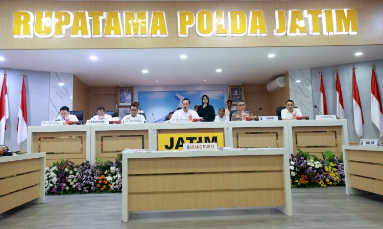 Polda Jatim Berhasil Ungkap Dua Kasus Mafia Tanah Lima Orang Ditetapkan Tersangka