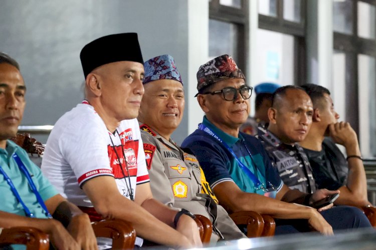 Libatkan 1.538 Personel Gabungan TNI - Polri, Championship Series BRI Liga 1 di Bangkalan Kondusif