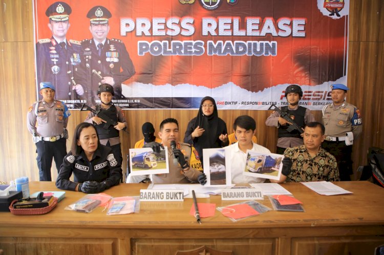 Misteri Kematian Supir Truk Terungkap, Polres Madiun Berhasil Amankan 2 Tersangka