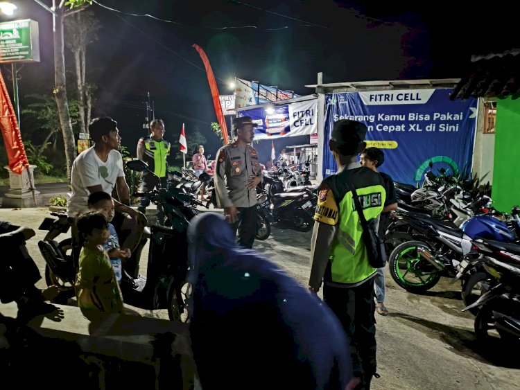 Antisipasi BaLi, Polres Ngawi dan Polsek Jajaran Patroli Blue Light