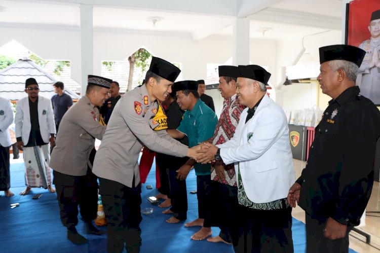 Cooling System, Polres Tuban Gelar Doa Bersama Perguruan Silat untuk Kondusifitas Pilkada 2024