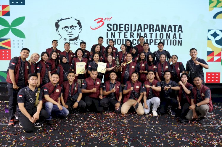 Tampil di Kompetisi Paduan Suara Internasional, Svara Bhayangkara Polri Masuk 5 besar dan Raih Impresive Stage Performance