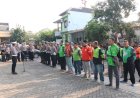 Sambut-Hari-Lalu-Lintas-Bhayangkara-ke-71,Polres-Mojokerto-Berbagi-Sembako-Hingga-SIM-Gratis-untuk-Driver-Ojol