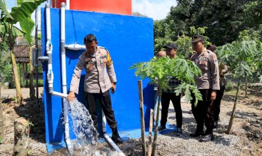 Empat-Sumur-Bor-Bantuan-Polres-Ponorogo-Siap-Digunakan,-Warga-Desa-Tak-Lagi-Kawatir-Kekeringan