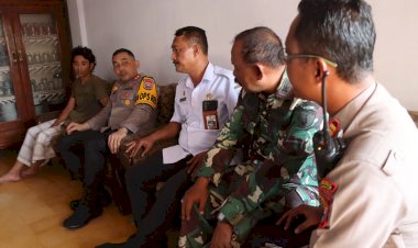 Kapolres-Probolinggo-Kota-Kunjungi-Korban-Laka-Perlintasan-Kereta-Api,-Beri-Dukungan-dan-Doa