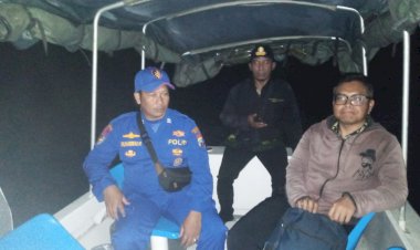 Satpolairud-Polresta-Sidoarjo-bersama-Dinas-Perikanan-Patroli-Perairan