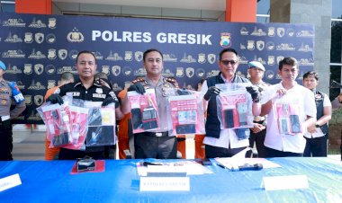 Polres-Gresik-Ungkap-Jaringan-Sabu-di-Menganti,-Tersangka-Pengedar-dan-31,811-Gram-Sabu-Diamankan