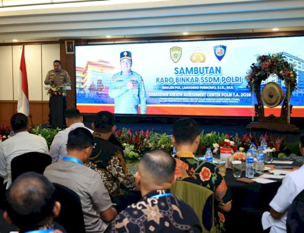 Perkuat Meritokrasi Polri Konsolidasikan Asesor Assessment Center