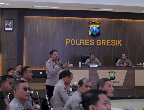 Perkuat Kamtibmas Berbasis Musyawarah, Ditbinmas Polda Jatim Asistensi Omah Rembug di Polres Gresik