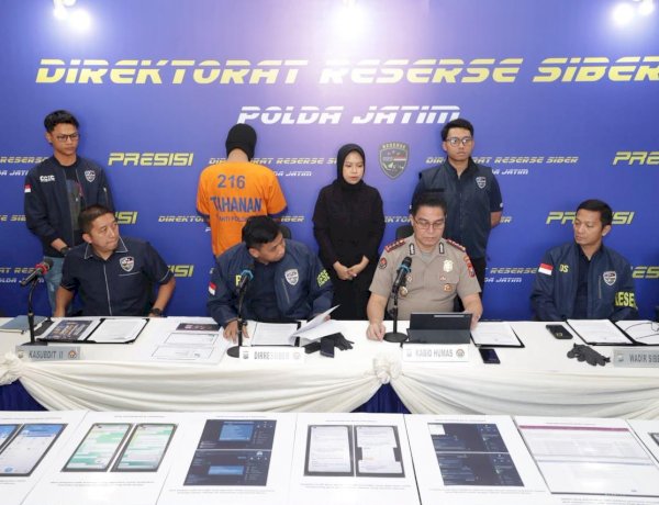 Polda Jatim Bongkar Peretasan 260 Website, Tersangka Jual Domain untuk Promosi Judi Online