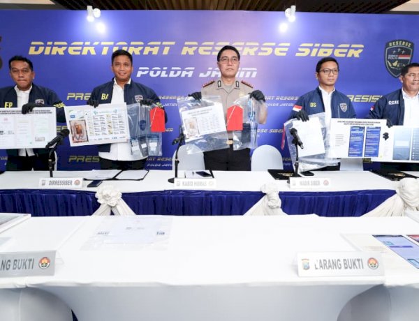 Polda Jatim Bongkar Sindikat Penipuan Online Emas Murah, Lima Tersangka Diantaranya Warga Binaan Lapas Diamankan