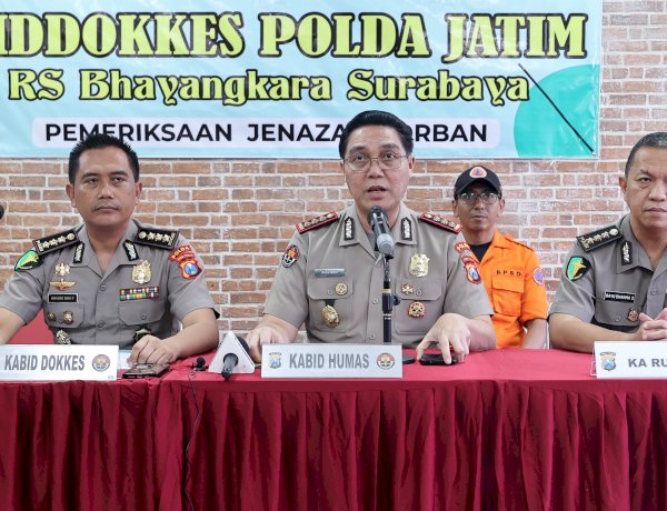 Tim DVI Polda Jatim Berhasil Identifikasi Lima Jenazah Korban KM Mutiara Sentosa II