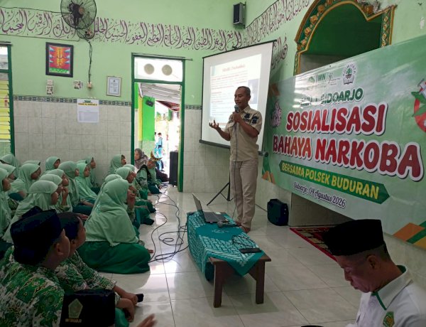 Polsek Buduran Edukasi Bahaya Narkoba Sejak Dini