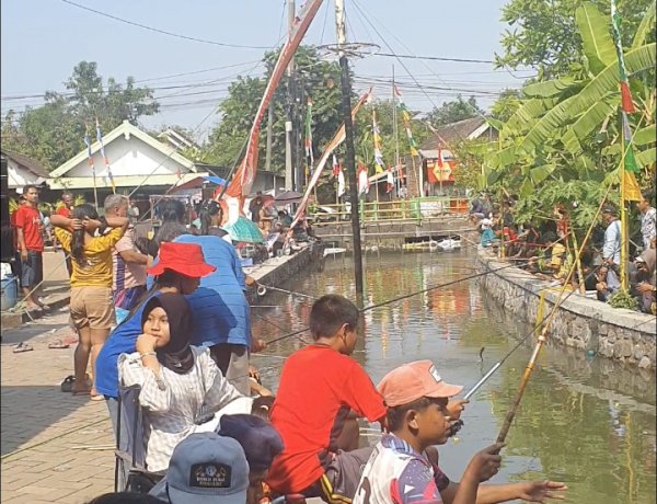 Semarak HUT Kemerdekaan RI, Warga Desa Waung Gelar Beragam Lomba dengan Swadaya Masyarakat