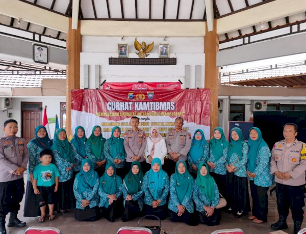 Curhat Kamtibmas Polresta Sidoarjo, Serap Aspirasi Warga Desa Ketegan