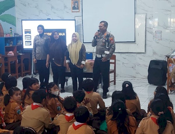 Polsek Krian Edukasi Pelajar Cegah Bullying dan Kenakalan Remaja Sejak Dini