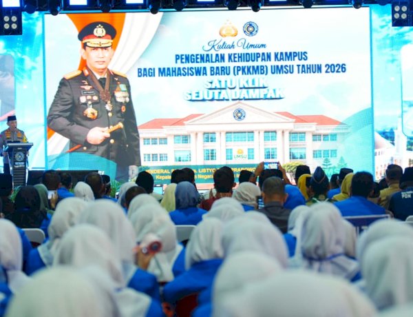 Kapolri Ajak Mahasiswa Jadi Agen Perubahan dan Perekat Persatuan