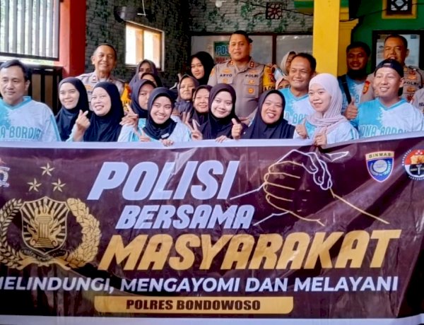 Polres Bondowoso Perkuat Misi Program POLIRAN, 30 Tenaga Kerja Terserap di Mona Bordir