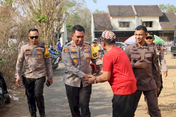 Pilkades di Madura Aman dan Kondusif, Kapolres Bangkalan Sampaikan Terimakasih Kepada Warga