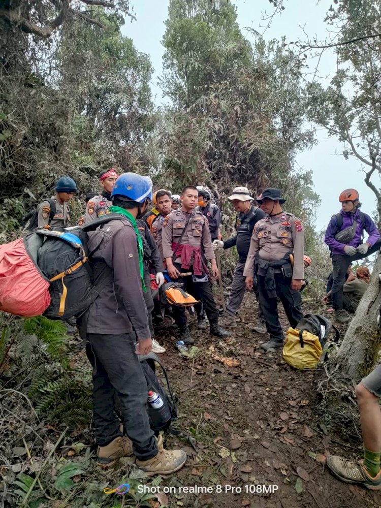 Seluruh Pendaki Gunung Marapi Yang Terdata Ditemukan