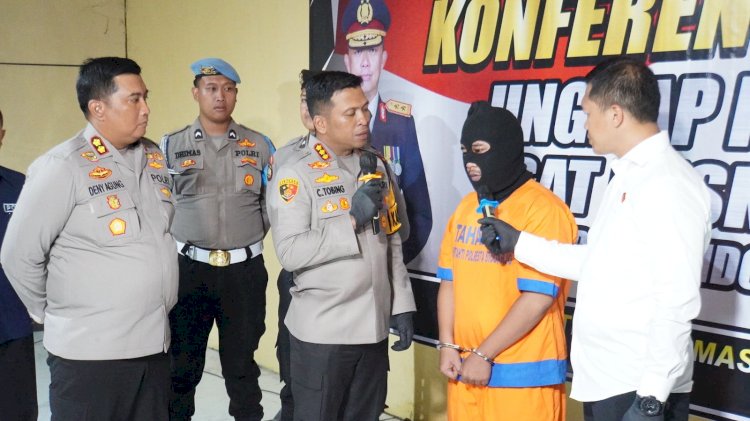 Polresta Sidoarjo Tangkap Ayah Cabuli Balitanya