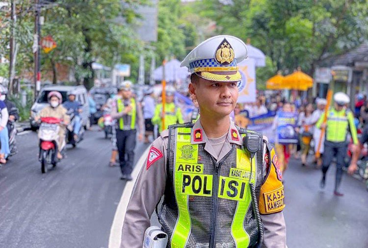 Car Free Day, Polresta Malang Kota Sosialisasikan Target Prioritas Ops Patuh Semeru 2024