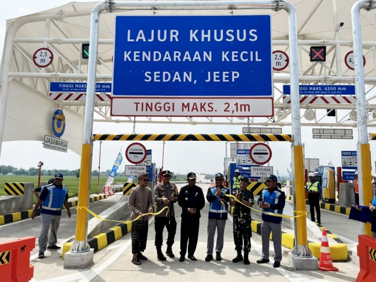 Tol Fungsional Gending - Kraksaan Resmi Dibuka, Polres Probolinggo Siapkan Pospam 24 Jam Selama Libur Nataru