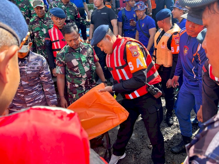 Tim SAR Ditpolairud Polda Bali Temukan Empat Perempuan Korban Banjir