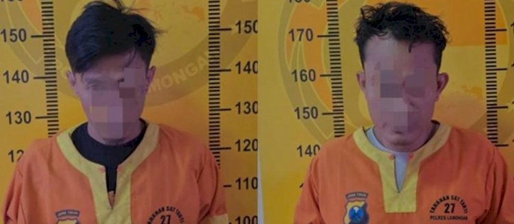 Polres Lamongan Amankan Dua Pengedar Sabu dalam Operasi Tumpas Narkoba