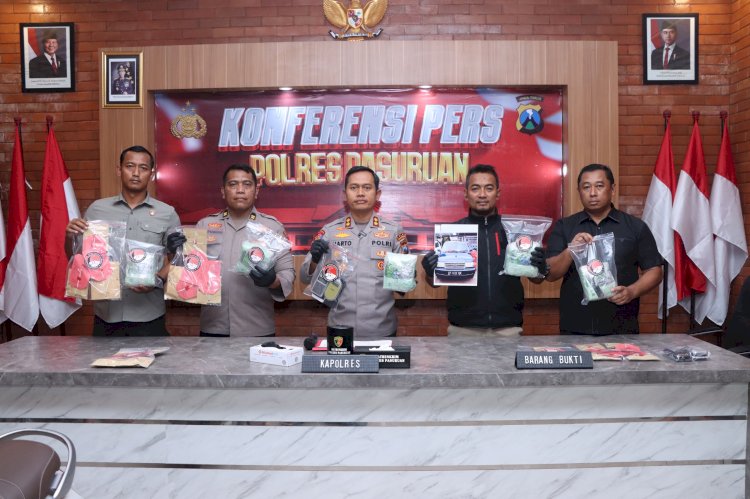 Polres Pasuruan Ungkap 25 Kasus Narkotika Sepanjang Januari 2026