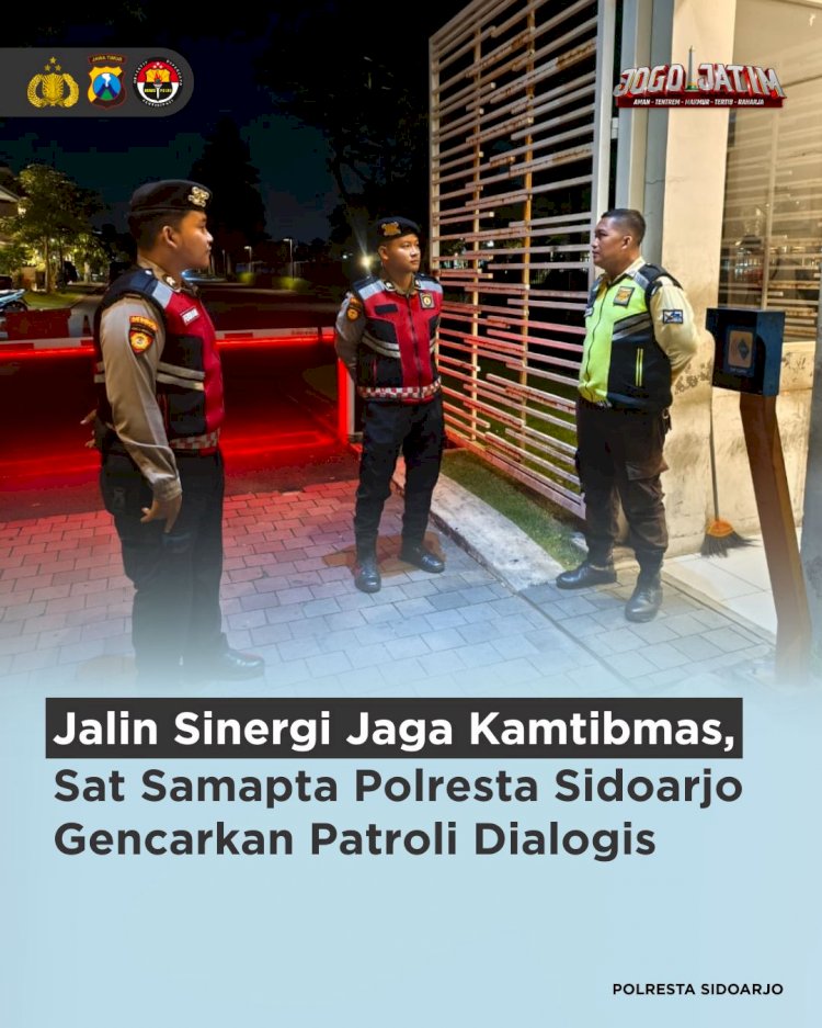 Polresta Sidoarjo Raih Penghargaan Pelayanan Sangat Baik dari Ombudsman RI