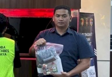 Polrestabes Surabaya Bongkar Pembuatan Tembakau Sintetis di Sidoarjo Satu Tersangka Diamankan