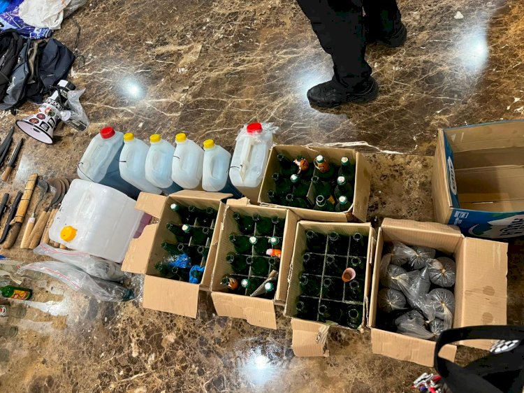 Polda Metro Jaya Cegah Potensi Gangguan, Puluhan Sajam dan Bahan Molotov Diamankan